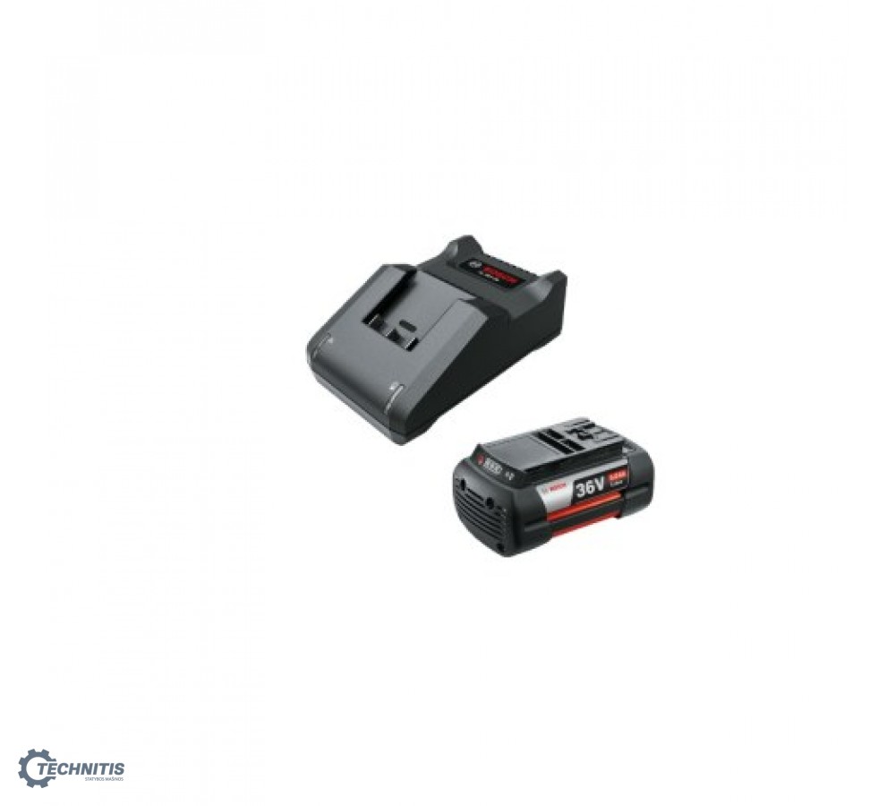 BOSCH „Starter Kit“ 36V 4,0ah + kroviklis 